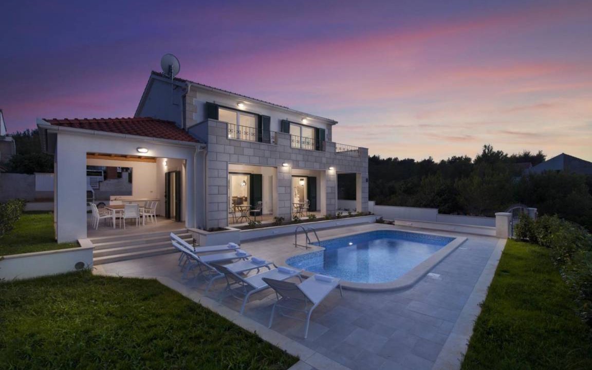 Cove Osibova (Milna) Villa | 240 m² Villa ∙ 4 bedrooms ∙ 8 guests