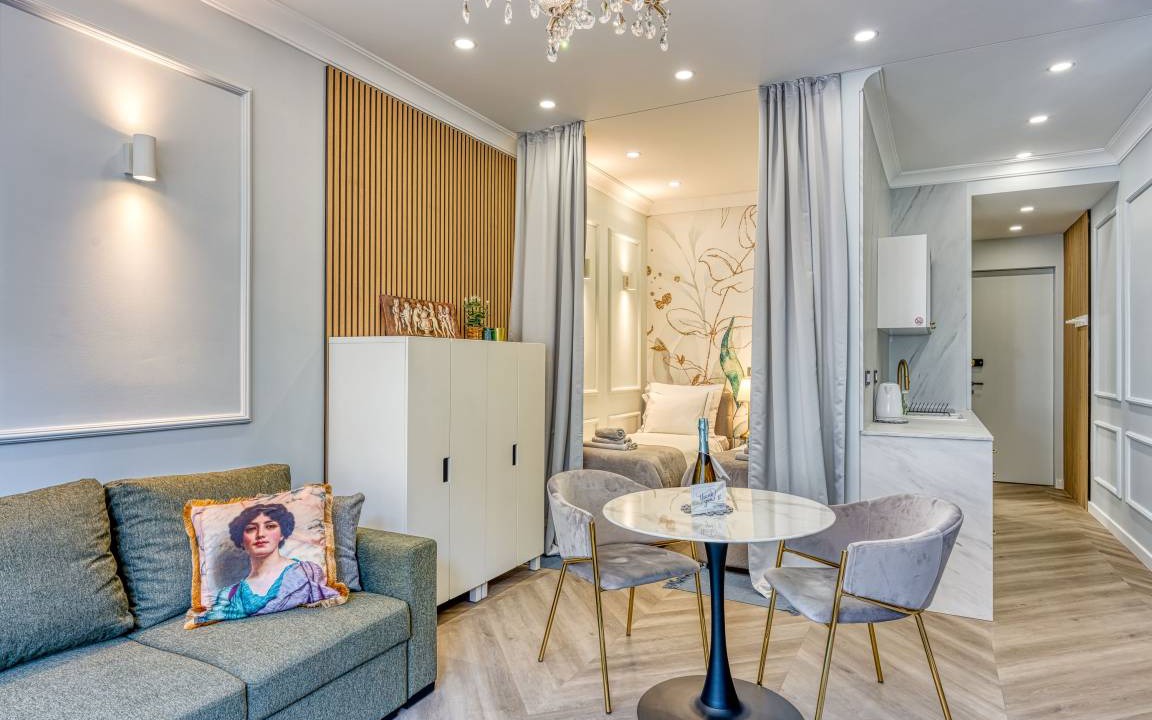 Zagreb Apartment | 35 m² Studio flat ∙ 3 guests