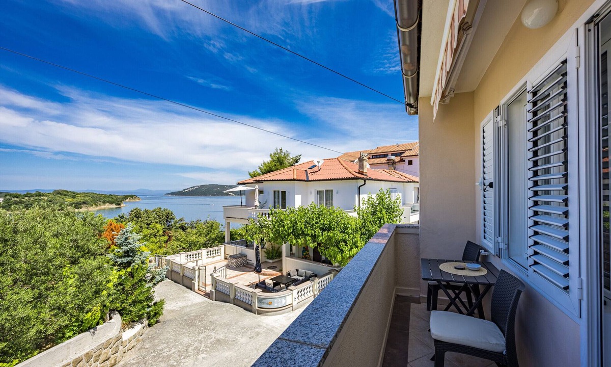 Rab Town Apartment | Apartment Nikolina 3 with Sea View