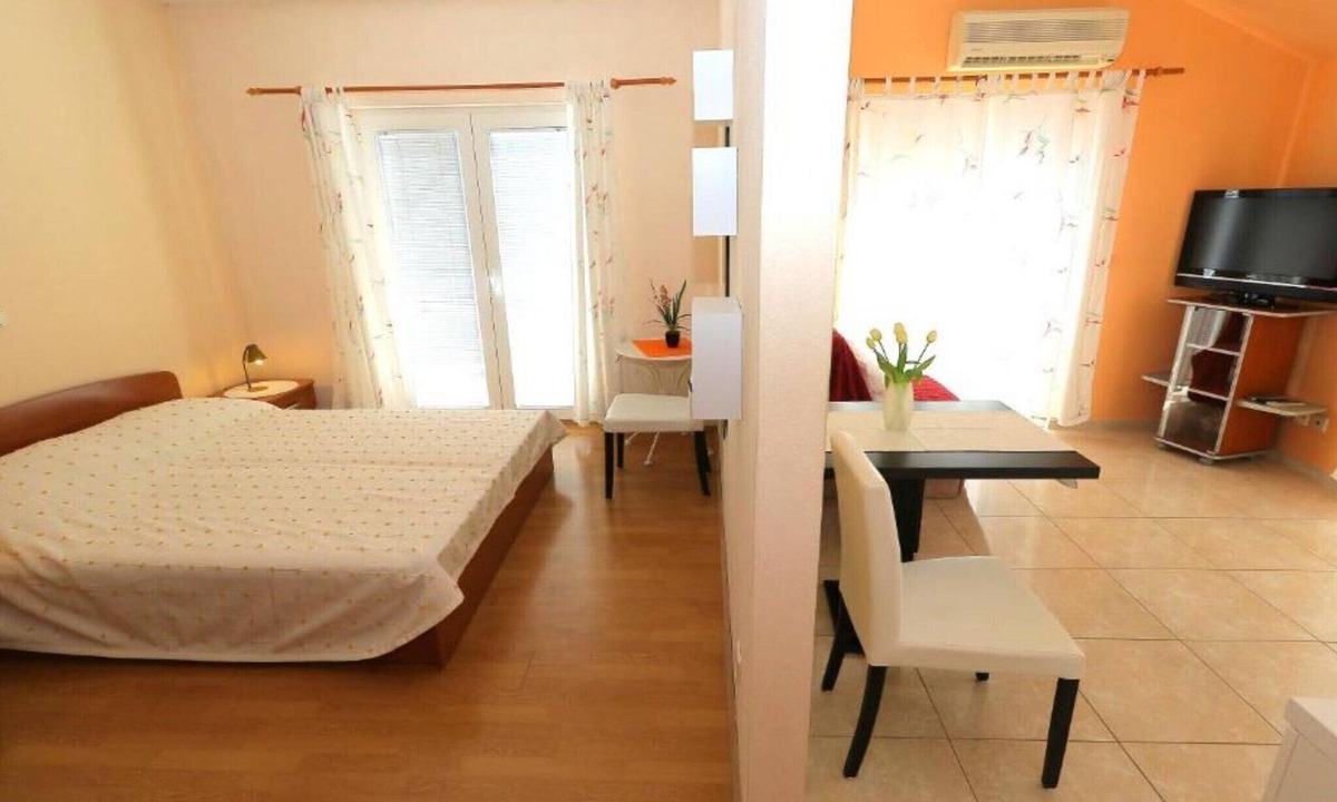 Hvar Apartment | Apartments Trogrlić - Comfort One-Bedroom Apartment with Balcony and Sea View