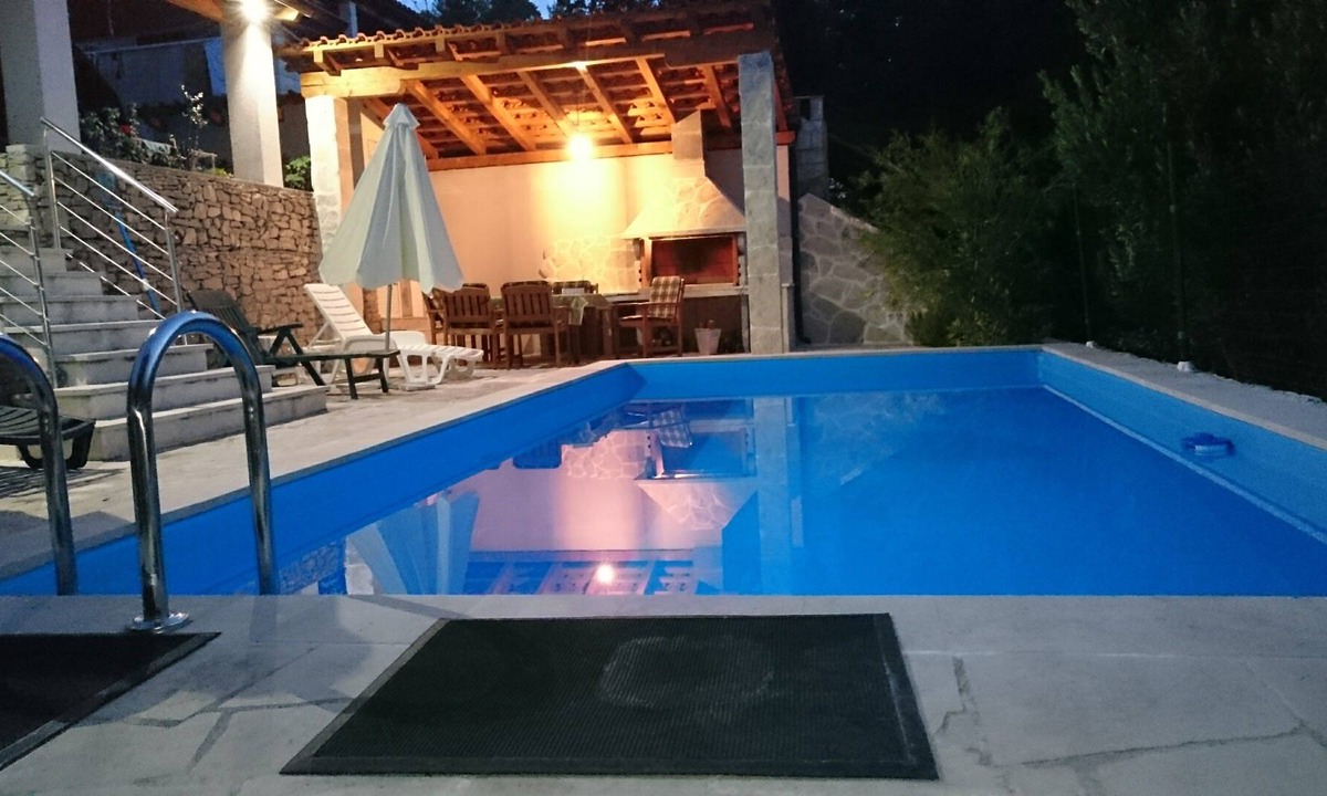 Splitska House | Apt./house Gušt with private pool, Splitska otok Brač