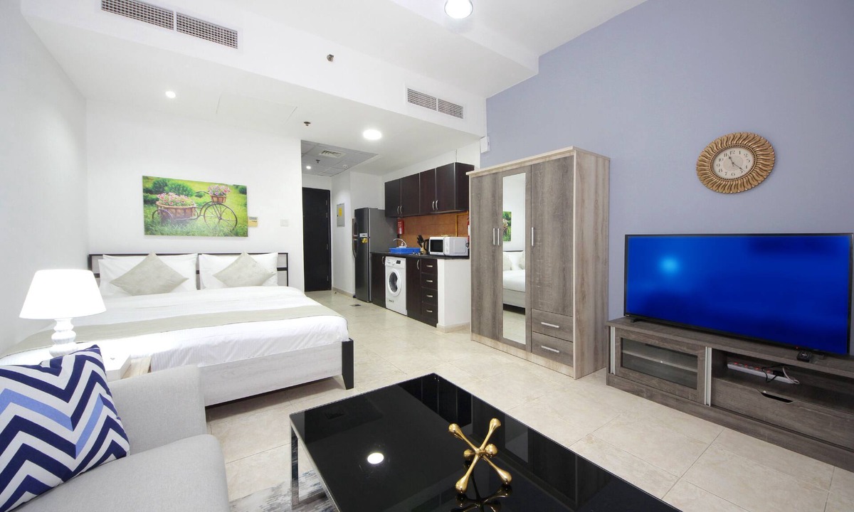 Jumeirah Village Apartment | BRIGHT AND LOVELY FULLY FURNISHED STUDIO IN JVC