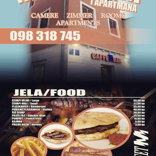 Obrovac Hostel | Buffet M Apartments and Rooms Obrovac