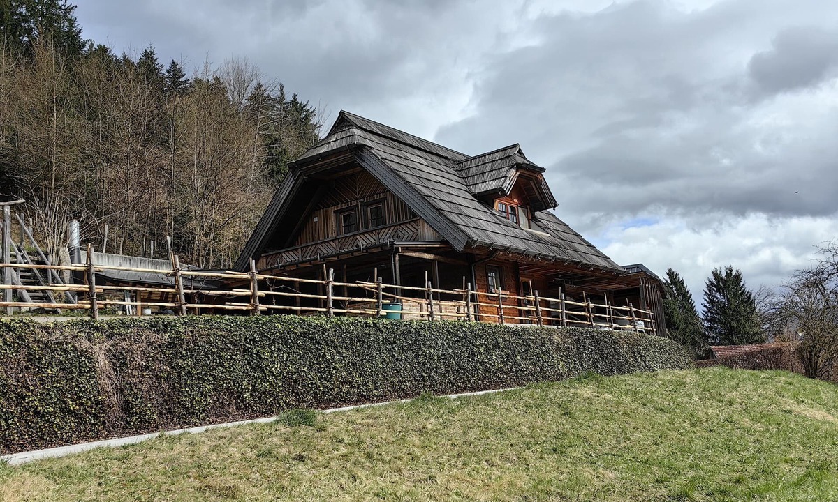 Mozirje House | Eco House Mozirje with nature views & BBQ Terrace