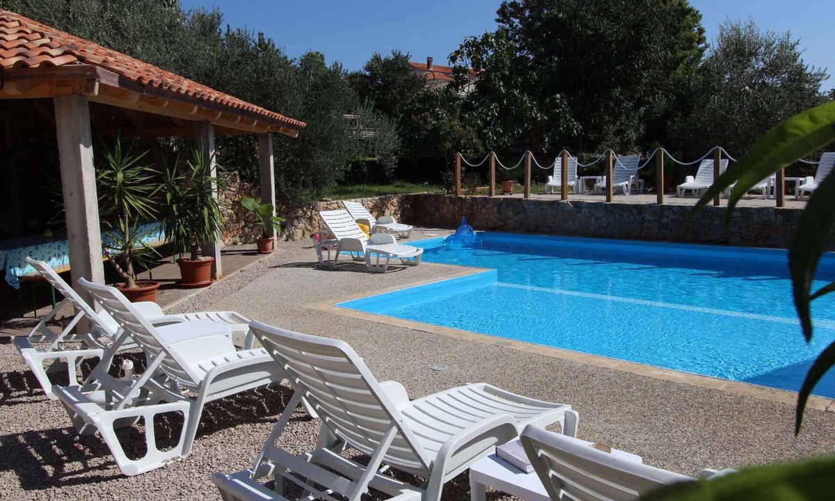 Sveti Vid-Miholjice Apartment | Holiday apartment mit Pool und Meerblick