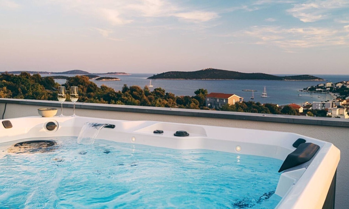 Sevid Villa | Luxury villa Adoreum with pool and rooftop jacuzzi