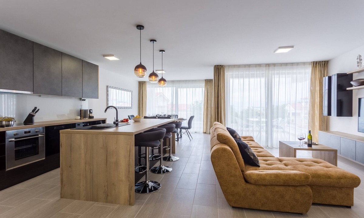 Zidarici Apartment | Modern apartment with sea view, 80 m to the beach - Pure Relax