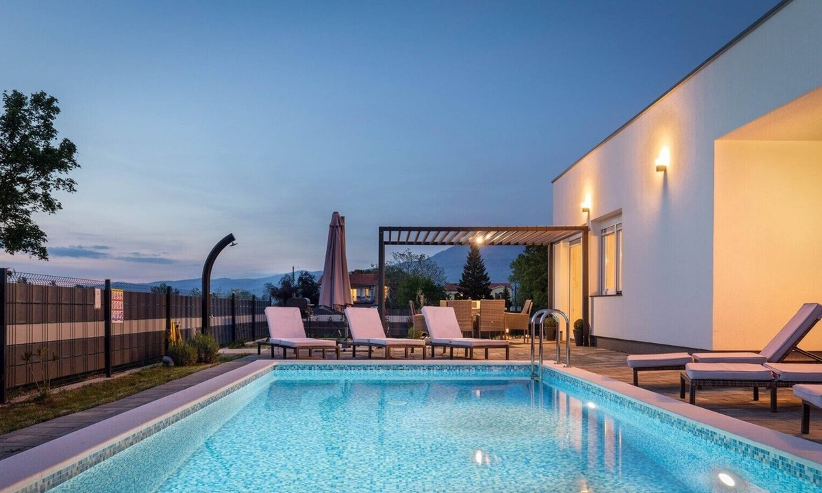 Krsan Villa | Modern Villa Blue Lagoon with pool and jacuzzi