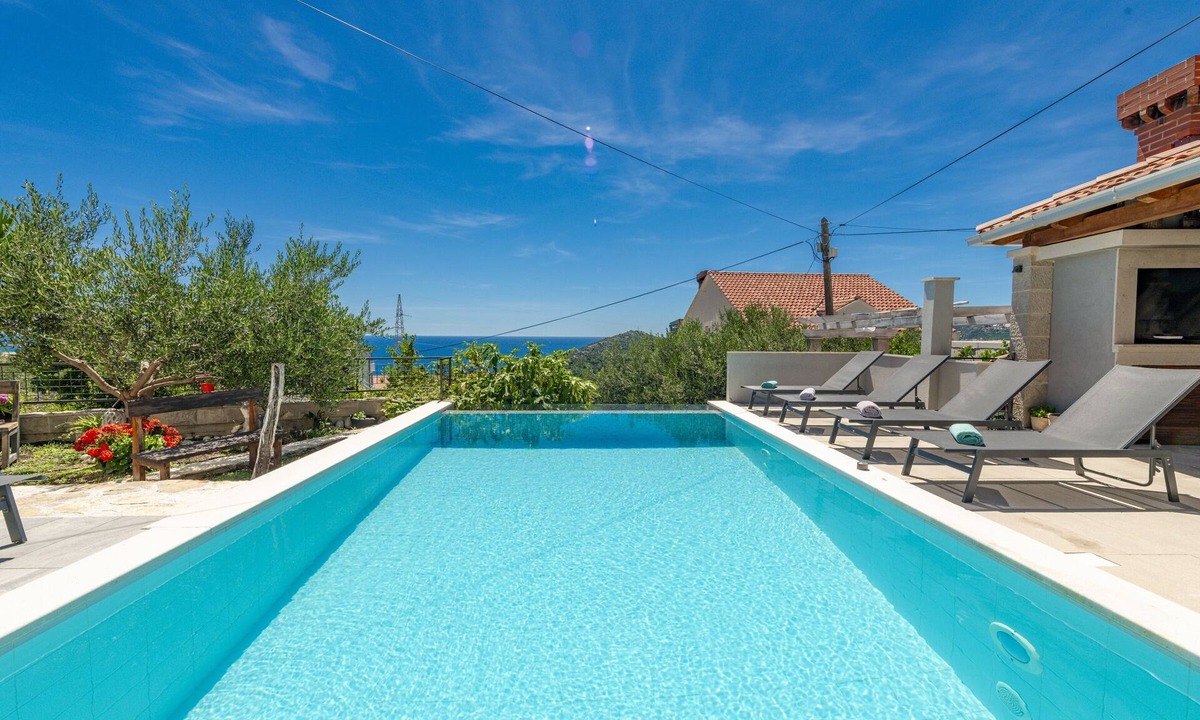 Mlini House | Nedia Retreat - Private Pool & Stunning Sea View