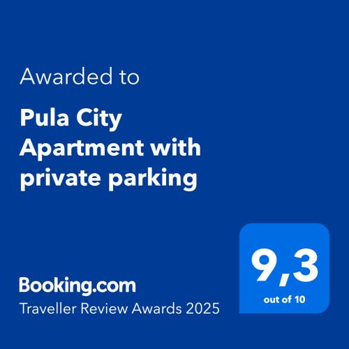 Pula Apartment | Pula City Apartment with private parking FREE