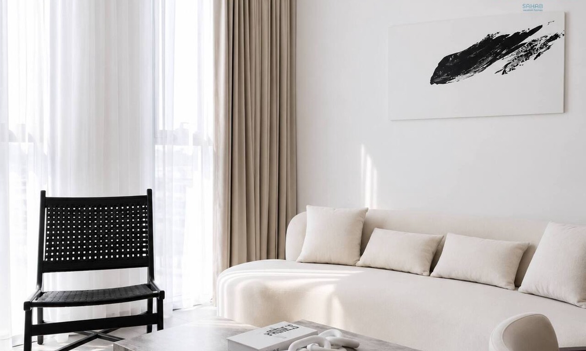 Sharjah Apartment | Sahab - courtyard view 1BR
