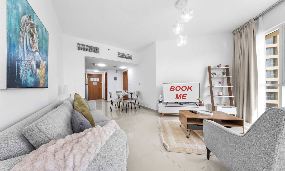 Dubai Production City Apartment | StayShort - Comfortable 1 Bedroom in Production City that Sleeps 3!