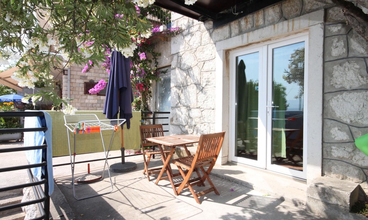 Gradac Apartment | Studio flat with terrace and sea view Gradac, Makarska (AS-6661-a)