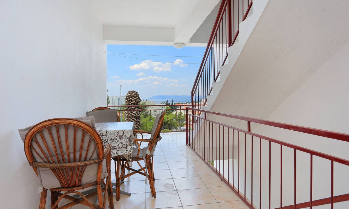 Tucepi Apartment | Studio flat with terrace and sea view Tučepi (Makarska) (AS-2676-b)