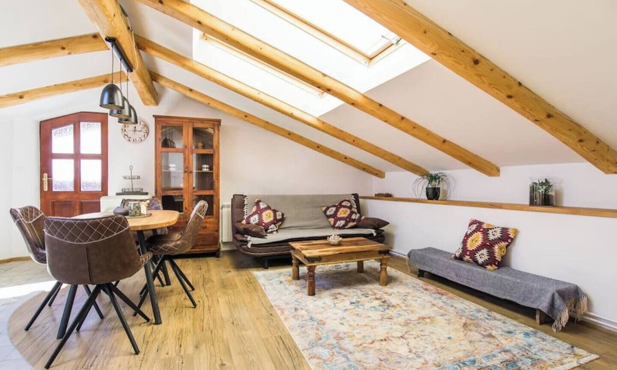 Kobarid Apartment | Stylish, newly refurbished loft apartment with stunning views of the mount Krn and surroundings