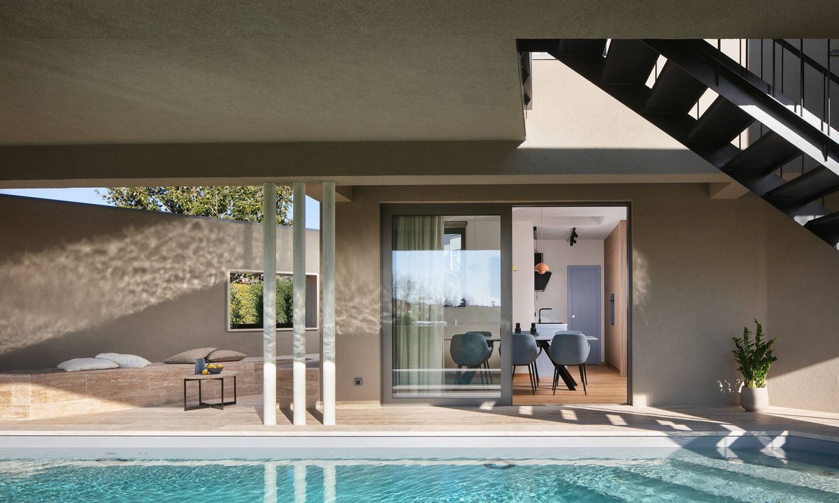 Valbandon Villa | Villa 11@Designer Villa With Heated Pool Close to the Sea
