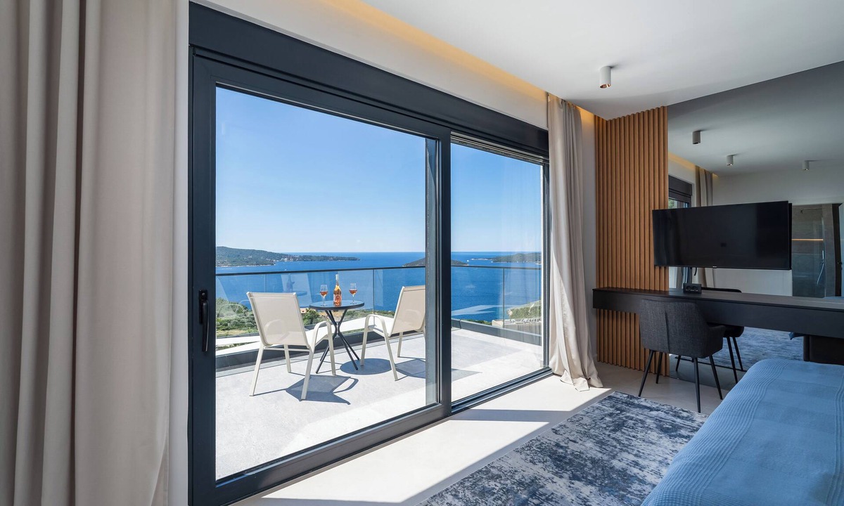 Brsecine Villa | Villa Blue Sunset - Stunning Sea View Villa with Pool near Dubrovnik
