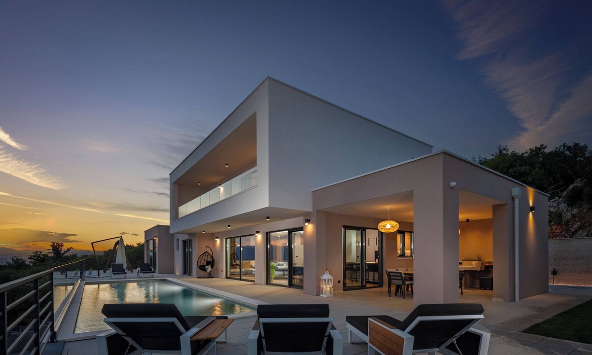 Kostrena Villa | Villa Dujma Pool & Spa, Kostrena, Croatia