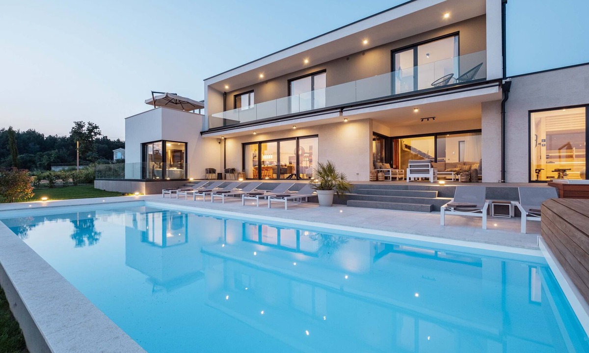 Fuskulin Villa | Villa Fuskulina, near Poreč: Pool, jacuzzi, gym