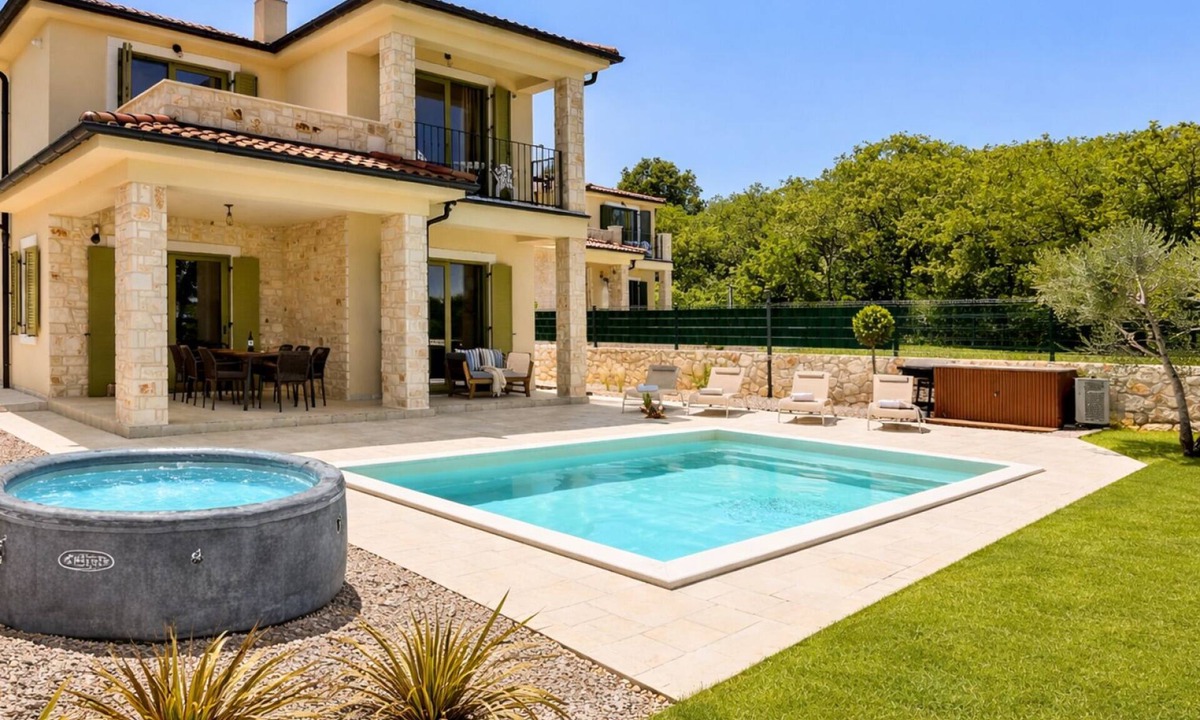 Vrbnik Villa | Villa Isla Blue 2 pool&welness Krk by Villas Guide