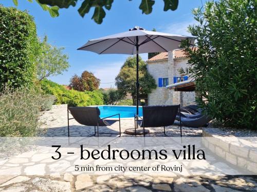 Rovinjsko Selo Villa | Villa Lucija, a few minutes from Rovinj