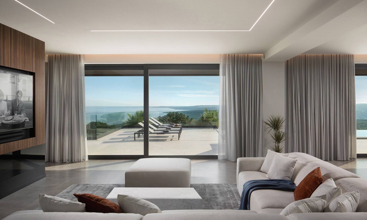 Brovinje Villa | Villa Panoramica Luxurious villa on the east coast of Istria with private pool