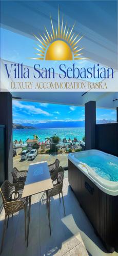 Baska House | Villa San Sebastian-direct sea view