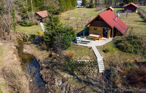 Bostanj Ski Chalet | Wooden Cabin Zurej with Hot Tub