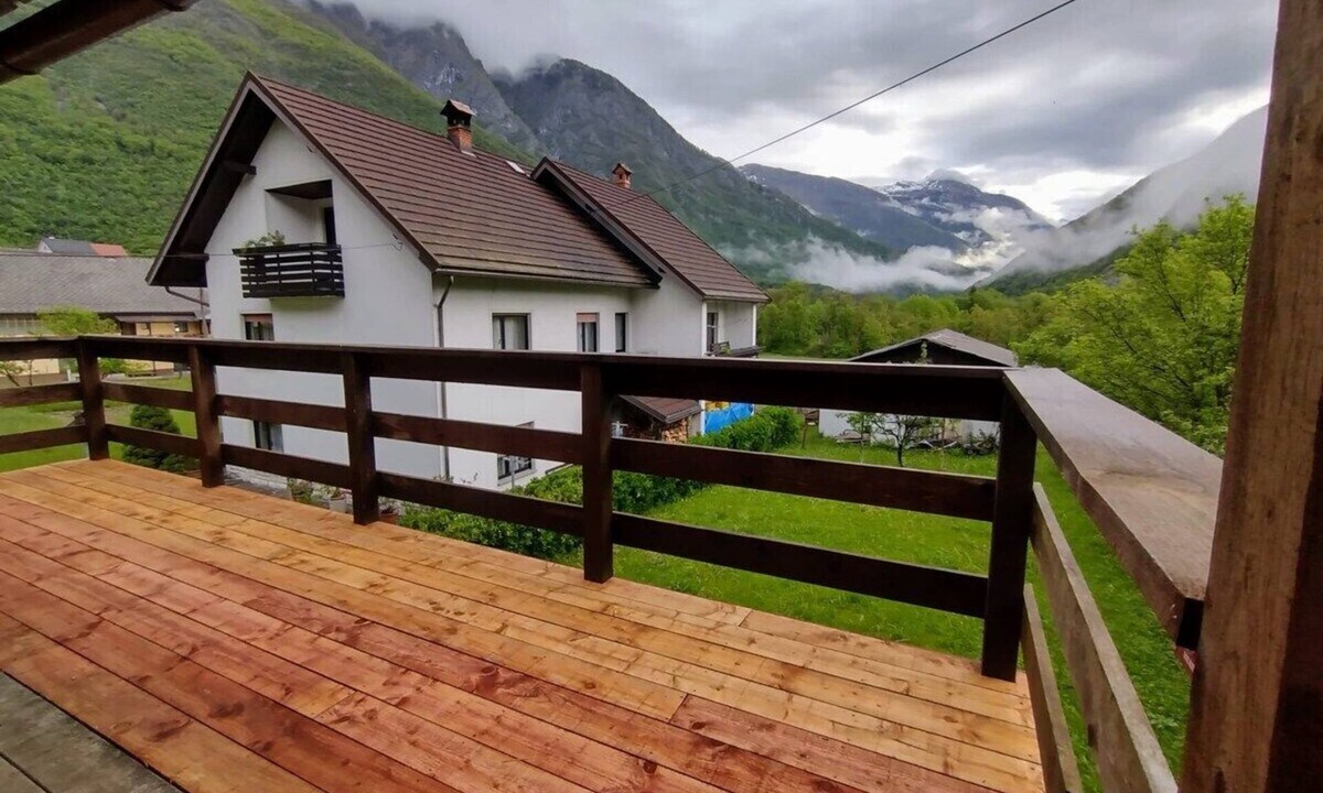 Zaga Apartment | Yiorgos is a nicely decorated apartment near Bovec with 2 bedrooms for 5