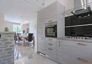 A spacious four-bedroom villa with sauna and private pool