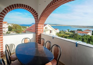 Apartment BRANO - with swimming pool A9(8+2) - Novalja, Island Pag, Croatia