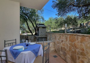 Apartment Igor - 5 m from beach: SA2(4) - Cove Pokrivenik, Island Hvar, Croatia