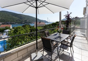Apartment in Dubrovnik with swimming pool and sea view (A2)