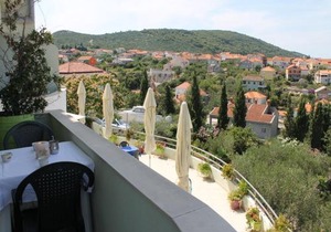 Apartment in Kali with sea view, balcony, air conditioning, Wi-Fi (4566-3)