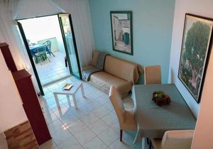 Apartment in Kali with sea view, balcony, air conditioning, Wi-Fi (4566-4)