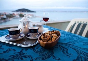 Apartment in Kali with Sea View, Balcony, Air Conditioning, Wi-Fi (4566-6)