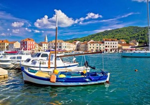 Apartment in Kustici with sea view, terrace, air conditioning, Wi-Fi (4847-2)