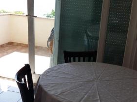 Apartment in Kustici with sea view, balcony, air conditioning, WiFi (3597-1)