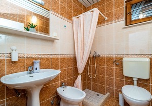 Apartment & Rooms Papa - Standard Double Room with Balcony and Partial Sea View