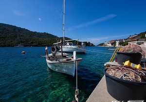 Apartments Malo Lago - One-Bedroom Apartment with Two Balconies and Sea View - Attic (Apartment 2)