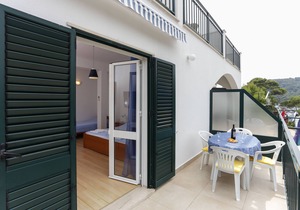Apartments Posta - Studio with Balcony and Sea View