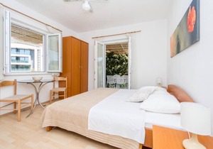 Apartments & Rooms Jokovic-Double Room with Terrace and Partial Sea View