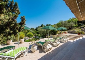 Apartments & Rooms Jokovic-Double Room with Terrace and Partial Sea View