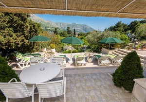 Apartments & Rooms Jokovic-Standard Double Room with Terrace and Partial Sea View