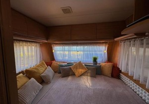 Caravan near the sea