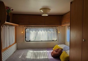 Caravan near the sea