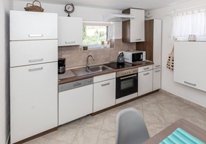 Enjoy a fantastic view of the sea from this attractive vacation home.