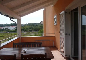 Holiday apartment with balcony and air conditioning