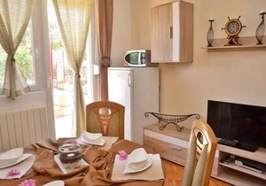 Holiday apartment with terrace and air conditioning