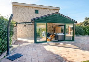 Lovely home in Kremena with sauna